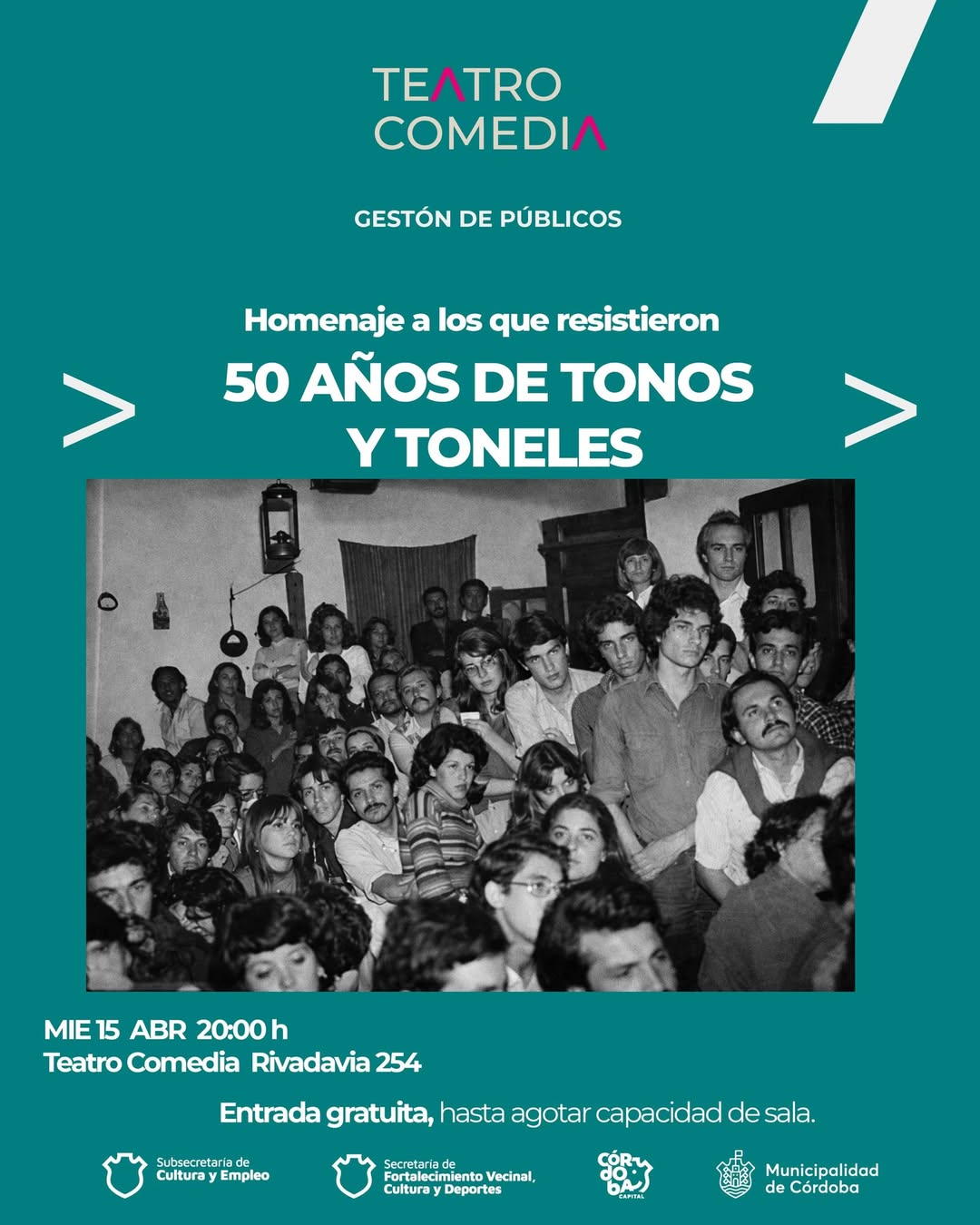 Agenda semanal en el 🎭 Comedia 🎭