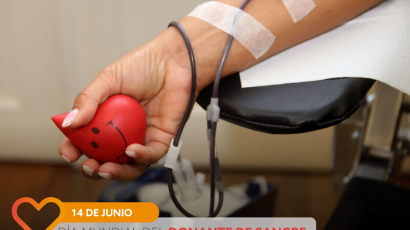 Día mundial del donante de sangre: Actividades en el Cabildo Histórico de la ciudad