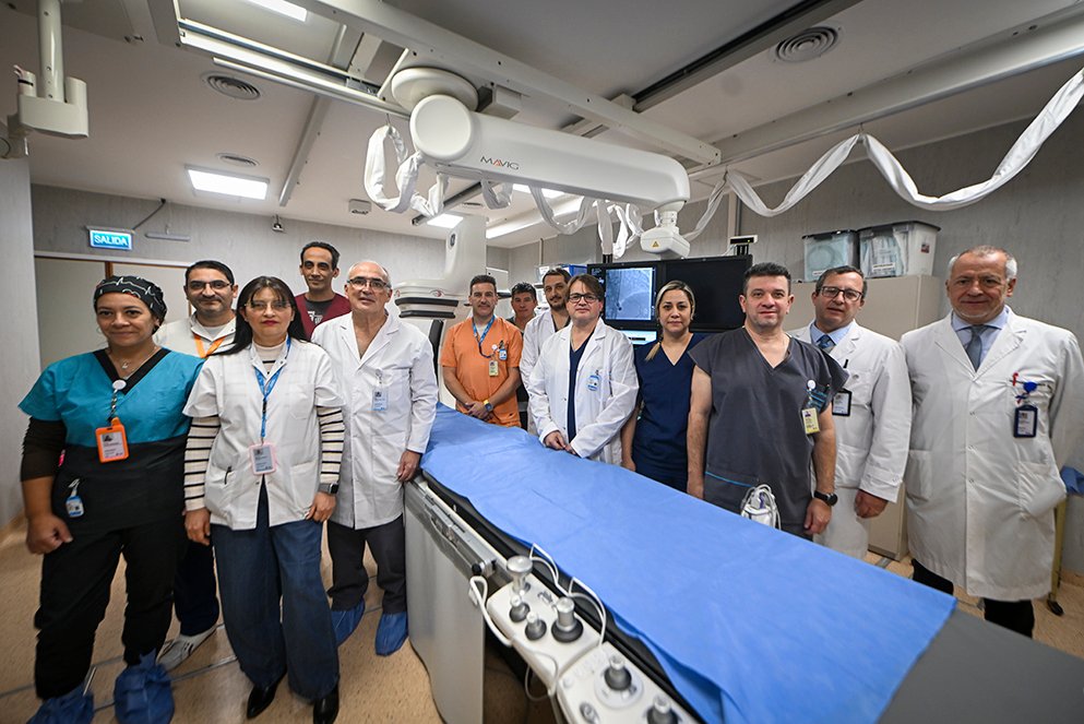 Por primera vez en la salud pública provincial se llevó a cabo una angioplastia coronaria mediante el uso de un novedoso dispositivo